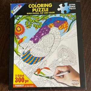 White Mountain 300 extra large piece preowned complete puzzle